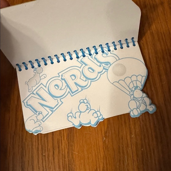 Nerds Spiral Notebook with Cartoon Characters - Picture 2 of 2